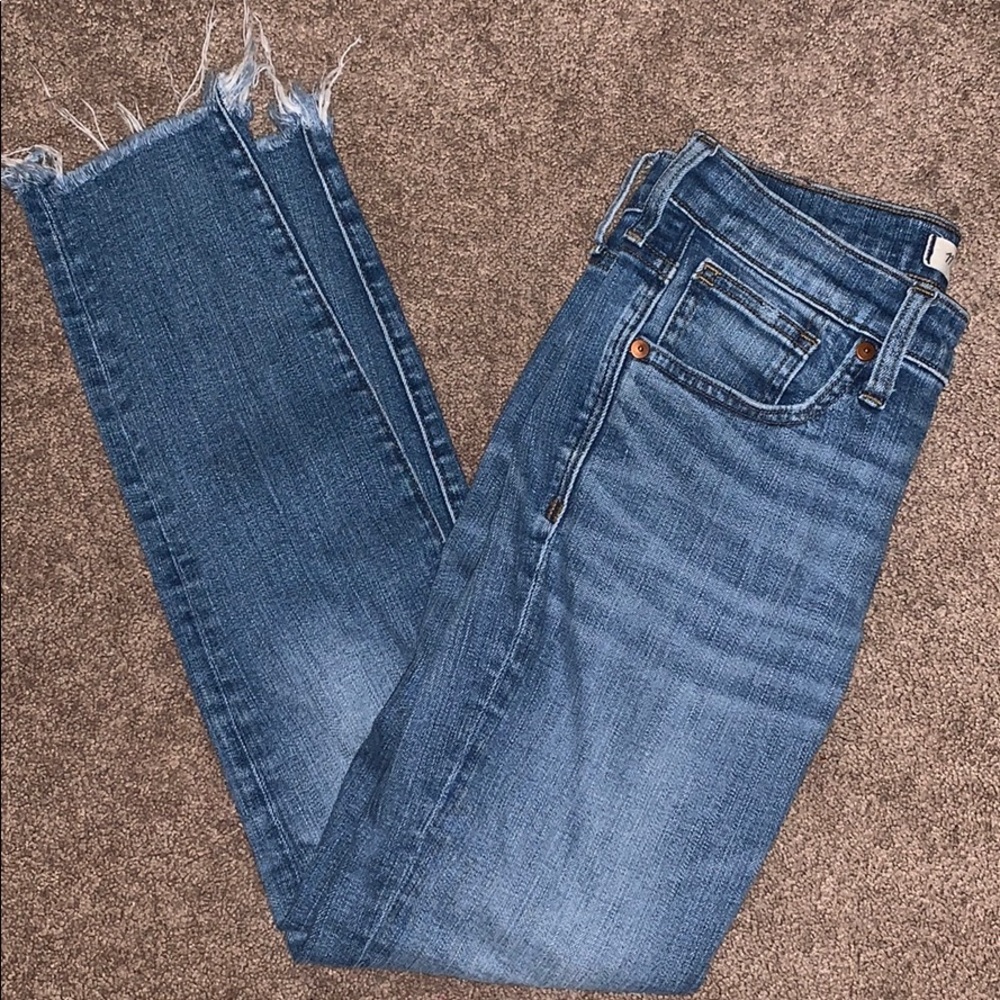 Madewell 9” High Rise Skinny Crop 26